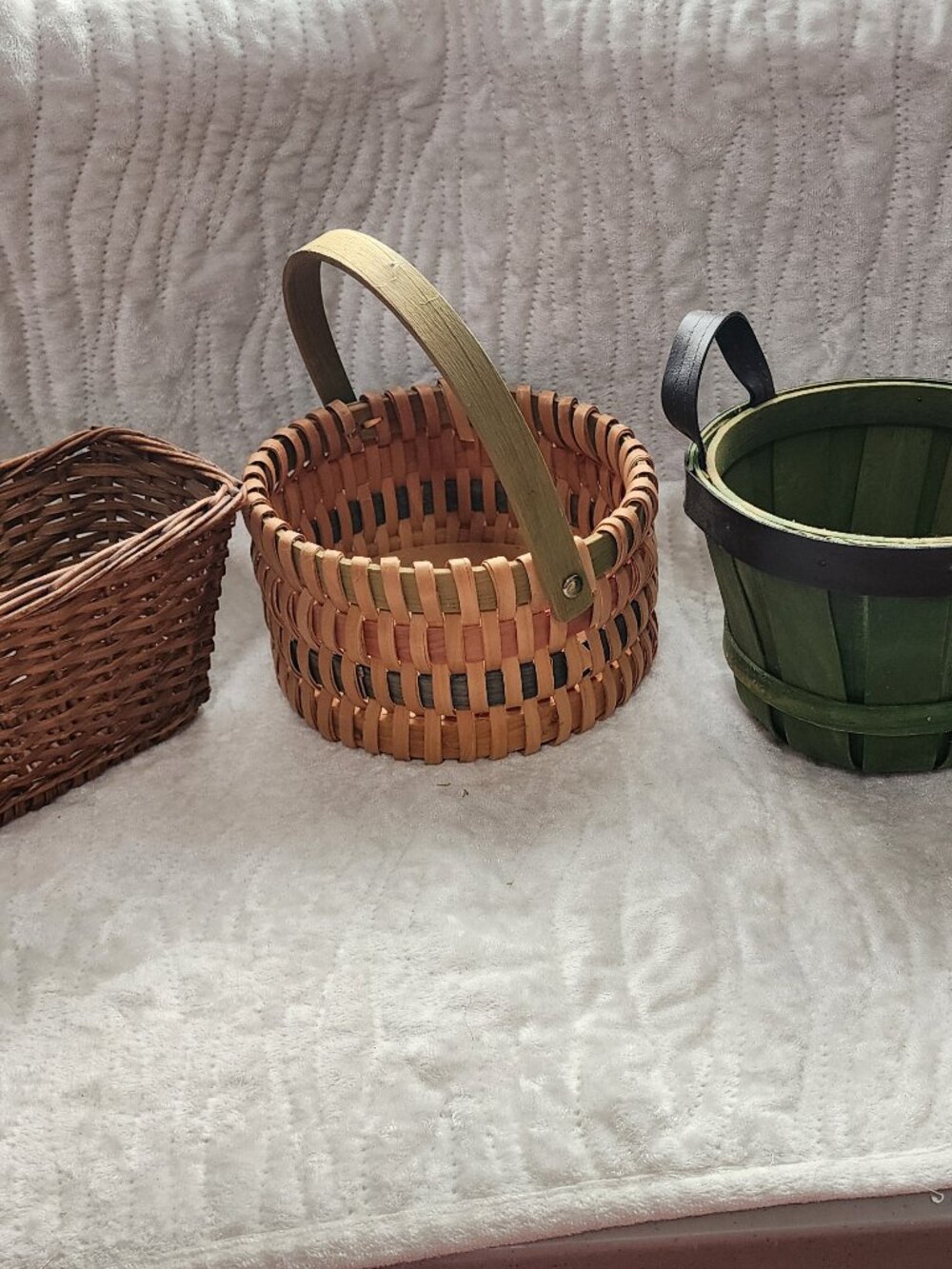 Set of 3 Baskets For Gifting, Crafting Or Decorating